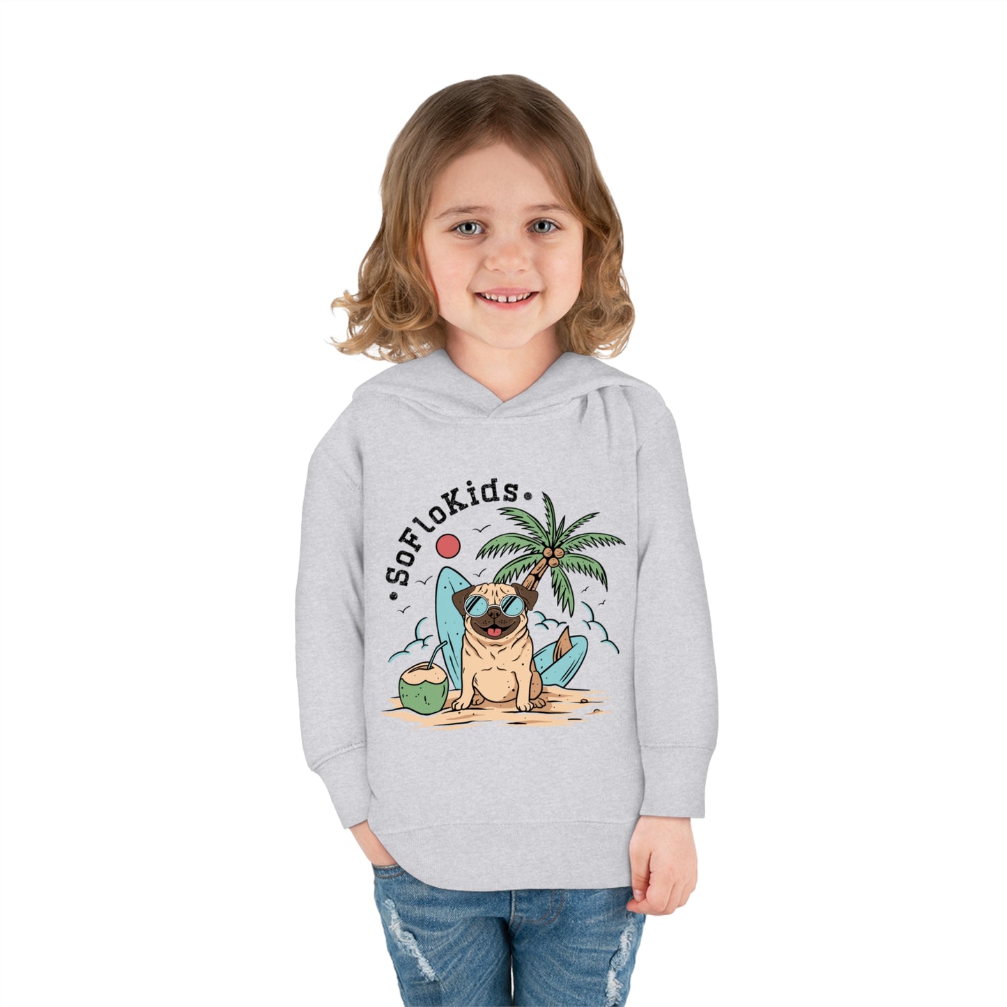 Toddler Pullover Fleece Hoodie