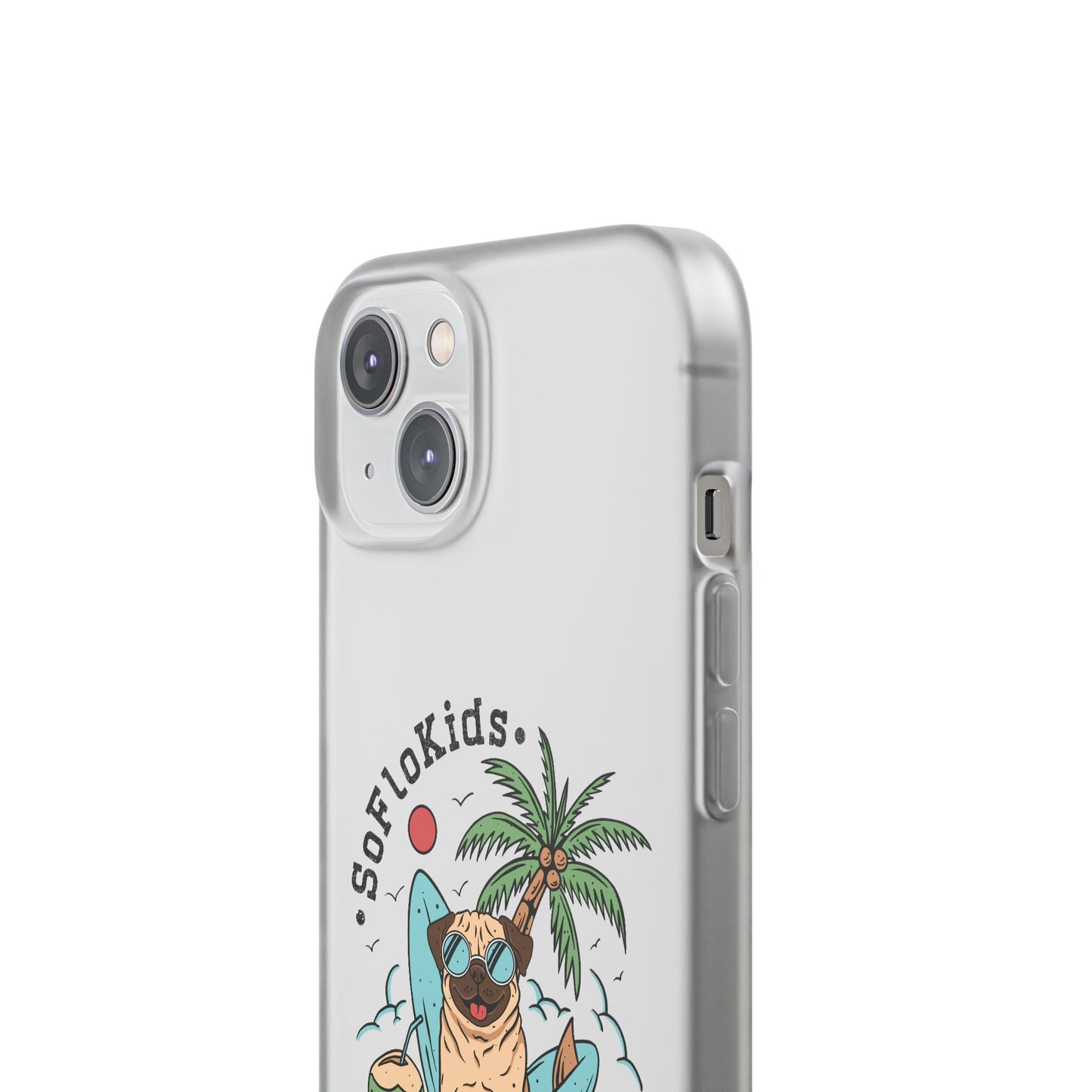 SFK “Pug on a Beach” Flexi Cases