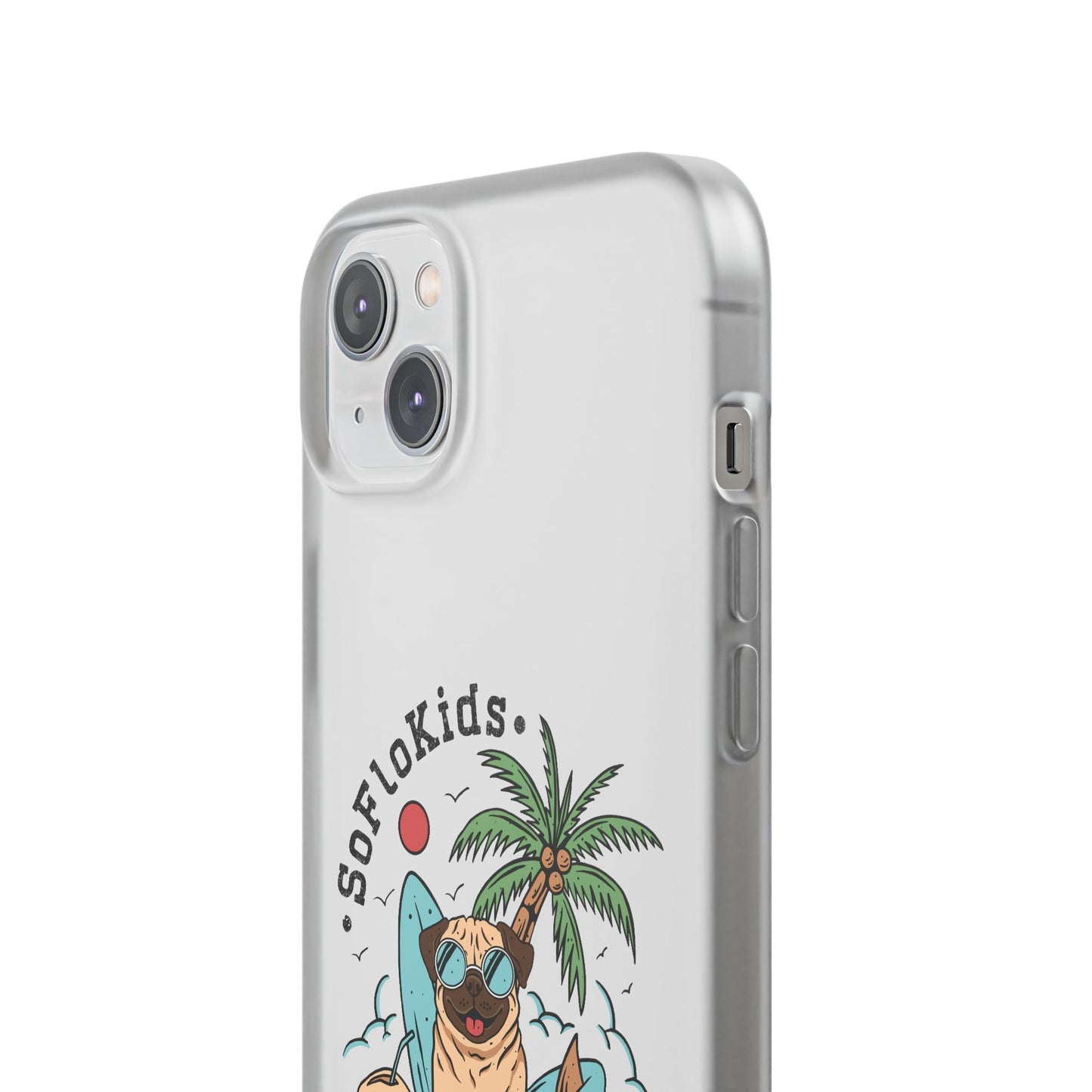 SFK “Pug on a Beach” Flexi Cases