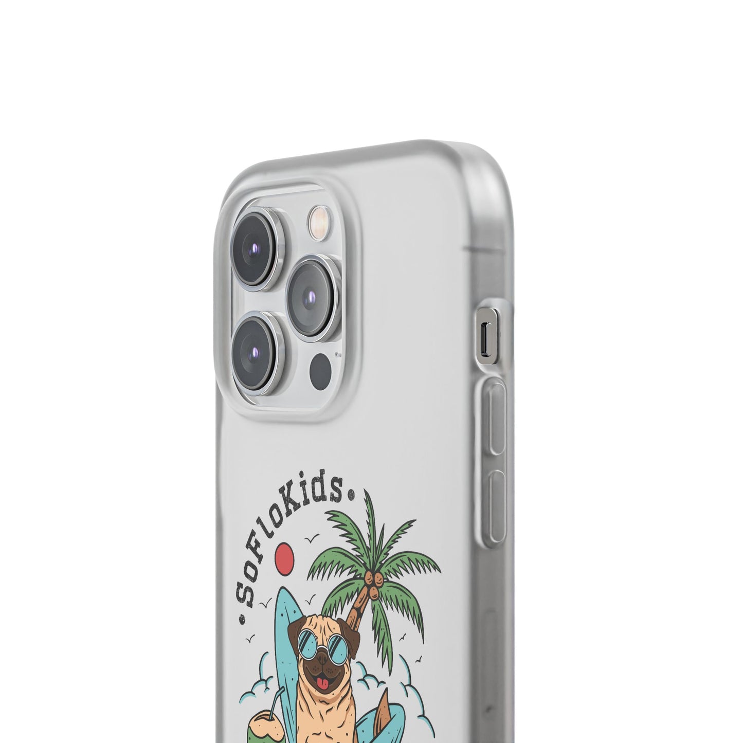 SFK “Pug on a Beach” Flexi Cases