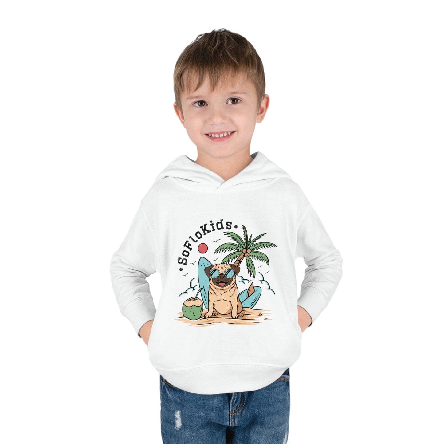 Toddler Pullover Fleece Hoodie