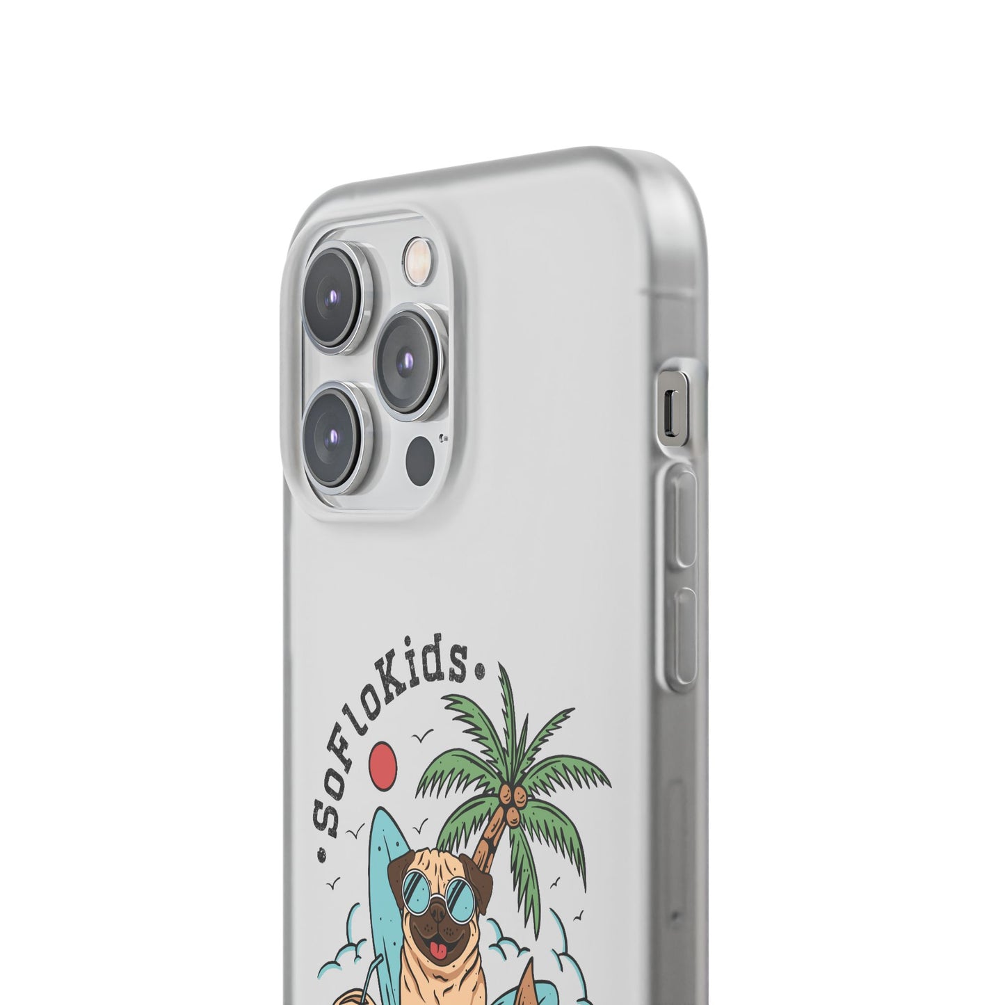 SFK “Pug on a Beach” Flexi Cases